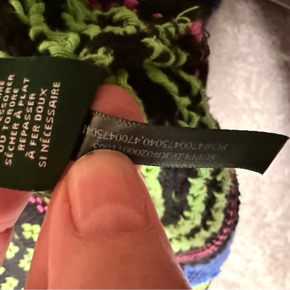 Vintage RLR Ralph Lauren neon Multicolor fair isle Patterned Sweater XL - Picture 7 of 8